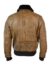 Devin Aviator Tan Bomber Brown Jacket
