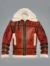 Drew Aviator B6 Sheepskin Bomber Leather