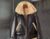 Peter Brown Triple Belted Cuffs Shearling Jacket for Men