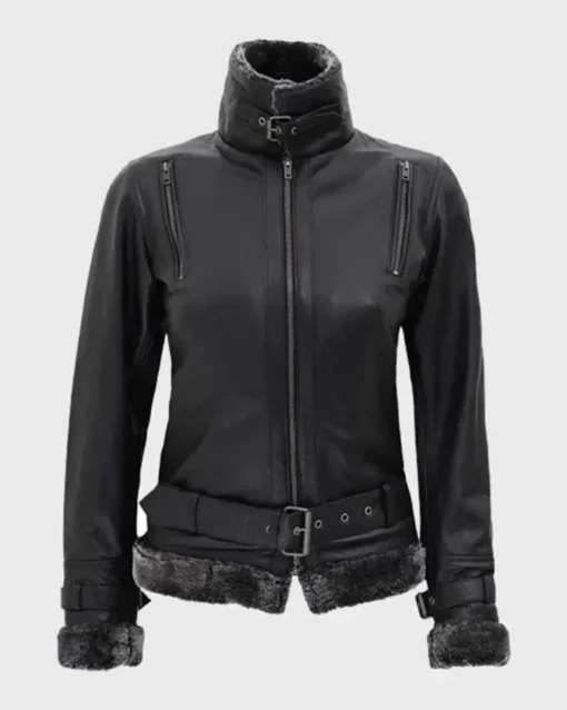 Timothy Designer Soft Shearling Leather Jacket for Men